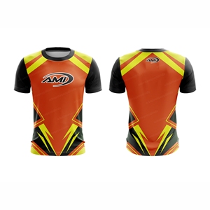 Custom Men's Martial Arts Wear Set Knitted Breathable Quick Dry <b>100</b>% <b>Polyester</b> Wrestling T-<b>shirts</b> Shorts Digital Print 220GSM - Product Image 3