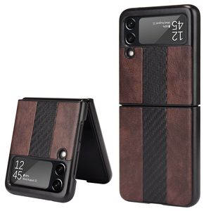 Per Samsung per Galaxy Z Flip 3 5G sottile pieghevole in pelle antiurto custodia del telefono - Product Image 2