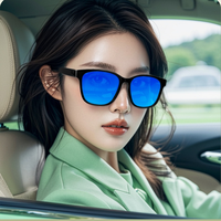 Lunettes de soleil audio légères polarisées pour la conduite, protection UV 400, chargement magnétique