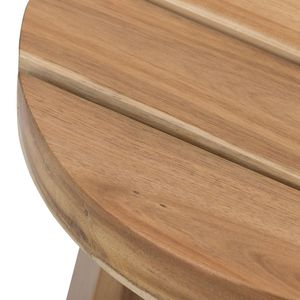 D16x16 Solid Wood <b>Round</b> <b>Side</b> <b>Table</b> Elegant Console <b>Tables</b> - Product Image 6