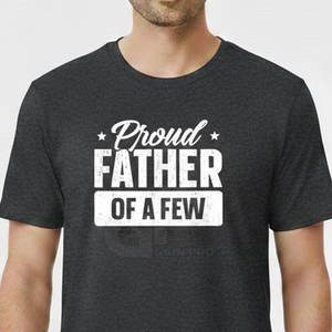 T-shirt Premium pour la fête des pères, pour papa, avec un design minimaliste, en coton durable et coupe confortable - Product Image 5