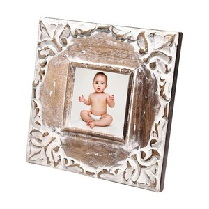 Leading Exporter of Superior Quality Modern Design <b>White</b> Distressed Finished Color Mango Wood Photo Picture <b>Frame</b> from India - Product Image 1