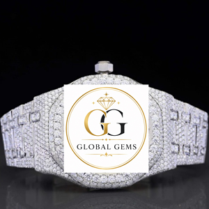 High Quality White Iced Out Diamond Watch for Men or Gifts and Promotions Use Available at Affordable Price - Product Image 1