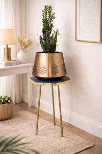 Maceta Metálica Premium para Jardinería Interior y Exterior con un Aspecto Decorativo Moderno - Product Image 3