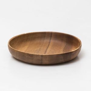 Bol à salade en bois fait main moderne, design naturel, écologique, pour service de fête, cuisine domestique, cadeaux et décoration - Product Image 1