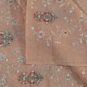Luxury Heavy Weight Embroidered <b>Sequin</b> Fabric Wave Design Mesh Lace <b>Material</b> For Bridal Wedding Evening Gown Couture Fashion App - Product Image 3