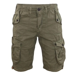 Shorts cargo de travail pour hommes, taille haute, respirants, légers, six poches, coupe confortable - Product Image 4