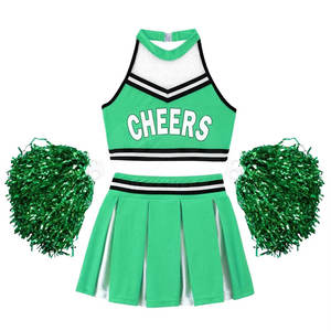 Uniforme de porristas de alta calidad, de secado rápido, ligero, de color sólido, hecho en Pakistán, en venta. - Product Image 3