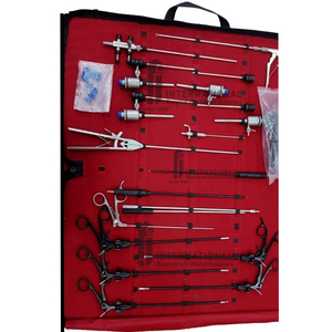 Kit d'instruments laparoscopiques pédiatriques 23 pièces pour chirurgie abdominale, ensemble de pinces laparoscopiques, vente chaude - Product Image 6