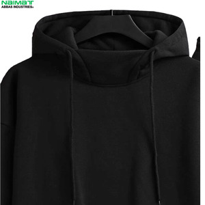 Conjunto Deportivo para Hombre con Cuello Alto y Media Cremallera, Transpirable, Sudadera con Capucha y Pantalones Jogger Ajustados - Product Image 5
