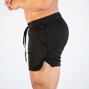 Shorts de sport personnalisés avec logo, pour la course à pied, la salle de sport, l'entraînement, la remise en forme, les sports athlétiques, en polyester, pour hommes, décontractés, respirants - Product Image 3