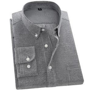 Stylish <b>Half</b> Formal Men's Twill 100% Cotton Breathable Quick Dry Office <b>Shirt</b> OEM Export Quality Logo Front - Product Image 3