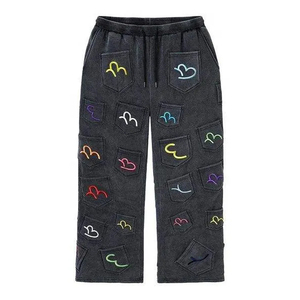 Custom-Made <b>Embroidery</b> Vintage Acid Washed Jogger Pant And Hoodie <b>Set</b> 100% Cotton Regular Fit Activewear Tracksuit <b>Set</b> New - Product Image 6