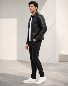 Best Quality Men's Genuine Leather <b>Bomber</b> <b>Jacket</b> New <b>Suede</b> Waterproof Windproof Breathable Classic Style Custom - Product Image 6