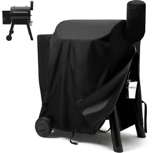 Parrilla y ahumador de pellets de madera, parrilla ahumadora de pellets con WiFi y modo Super Smoke, controlador D2, área grande de 885 pulgadas cuadradas - Product Image 4