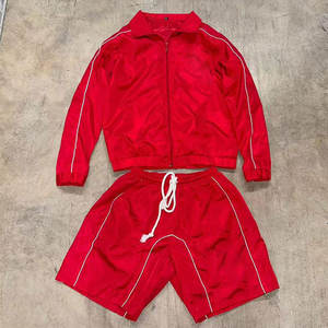 Conjunto de Chaqueta Cortavientos Ligera de Nailon Impermeable con Color en Contraste Personalizado, Conjunto de Dos Piezas de Alta Calidad en Venta - Product Image 4