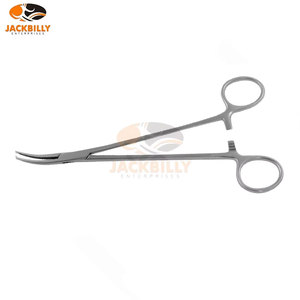คีมหนีบหลอดเลือดแบบโค้ง HALSTED Premium Manual Surgical Clamp ขนาด 1x2 ฟัน ความยาว 21.0 ซม. ผลิตจากสแตนเลสสตีล ได้รับมาตรฐาน CE - Product Image 6