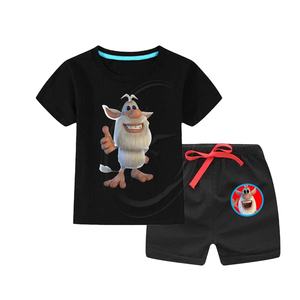 Conjuntos de ropa para niños pequeños, nuevo traje de moda de verano para bebés, conjuntos informales de algodón, ropa para niños, conjuntos de pantalones cortos y camisetas para niños - Product Image 3