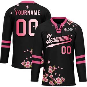 2025 Maillot de hockey personnalisé pour adultes et jeunes Maillots d'entraînement de hockey sur gazon et sur glace personnalisés pour une utilisation en équipe - Product Image 4