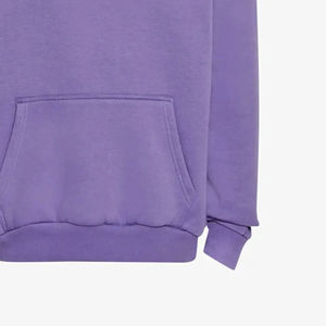Sweat à capuche unisexe personnalisé en molleton de coton 400 g/m² coupe oversize et courte, avec broderie 3D, en molleton bouclette lourd 420 g/m² - Product Image 6