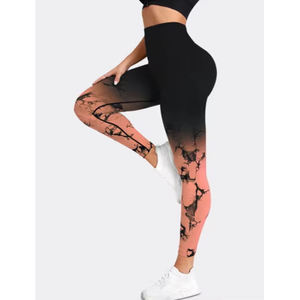 Pantalons de yoga compressifs personnalisés 2026, extensibles et doux, leggings pour femmes, haute qualité - Product Image 1