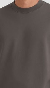 Camiseta Extra Grande de Primera Calidad, 100% Algodón, de Alta Calidad, Estilo Casual Holgado para Hombre, Diseño Liso para Impresión Serigráfica - Product Image 6