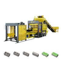 Machine de fabrication de briques QT4-16 Blocs de pavés Machines de fabrication de briques à Dubaï Faire de la machine de pompe béton en béton plein creux Global
