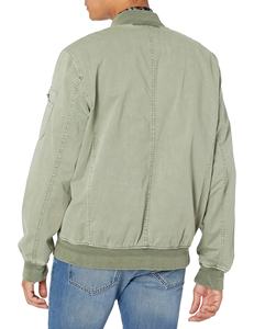 แจ็คเก็ตบอมเบอร์กันน้ำ ระบายอากาศ กันลม สำหรับผู้ชาย ผลิตตามสั่ง ผ้าฝ้าย 100% ดีไซน์ล่าสุดปี 2021 - Product Image 2