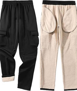 Pantalon de survêtement décontracté mi-taille en polaire avec fermeture éclair pour homme, séchage rapide, nouvelle collection, haute qualité, par Dress Sports - Product Image 6