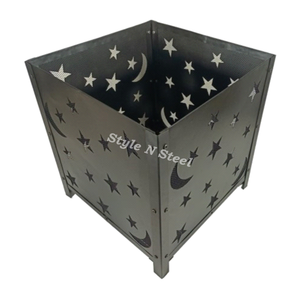 สีทาทนความร้อน ดีไซน์ดาว Chand สำหรับเตาถ่าน/เตาไม้กลางแจ้งและบาร์บีคิวแบบตั้งพื้น - Product Image 1