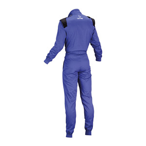 Traje de Carreras de Karts Profesional, Duradero, Transpirable y Protector, Overol de Karting Personalizado en Azul, Ropa Deportiva para Pilotos - Product Image 2