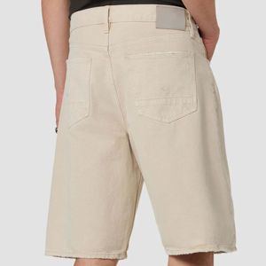 Vintage Mid Waist <b>Stretch</b> 100% Cotton <b>Denim</b> <b>Shorts</b> <b>Women</b> Slim Fit Straight-leg Streetwear Quick Dry Breathable Summer OEM - Product Image 6