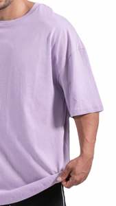 T-shirt décontracté pour homme, mode estivale, nouveau modèle surdimensionné à manches courtes et col rond, imprimé couleur - Product Image 3