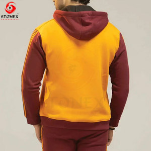 เสื้อฮู้ดดี้ผู้ชายลายการ์ตูนสำหรับออกกำลังกาย ผ้าฝ้ายฟลีซ 100% ระบายอากาศได้ดี เหมาะสำหรับฟิตเนส วิ่ง และการฝึกซ้อม - Product Image 5