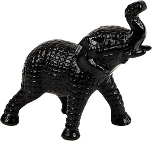 Statue d'éléphant en laiton doré robuste, sculpture décorative pour table, décoration de salon, sculpture d'éléphant en métal pour la maison - Product Image 2