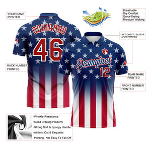 Custom Sublimated Summer Quick Dry Sublimation Print Polo Shirt Uniform Cotton Feel Custom Polo Shirts <b>Cheap</b> Price OEM - Product Image 5