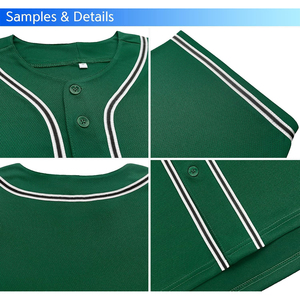Maillot de baseball personnalisé haut de gamme, impression par sublimation intégrale, tissu respirant, vêtements de sport pour équipes, fabricant d'articles de sport - Product Image 6