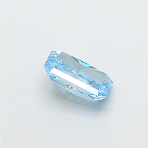 Diamante Radiante Azul Claro de 2.00ct, Diamante Suelto Azul Claro Raro, Diamante de Color Certificado, Anillo de Compromiso de Lujo - Product Image 3
