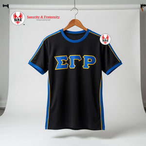 เสื้อยืดทรงพื้นฐานสำหรับผู้หญิง Sigma Gamma Rho Precise-Cut รุ่นยกกระชับ |   สัมผัสพรีเมียม โดดเด่น สง่างาม รักษาทรงผ้าอย่างดี ออกแบบโดยดีไซเนอร์แฟชั่น - Product Image 3