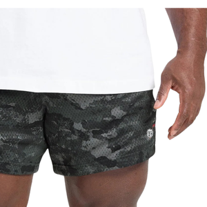 Pantalones Cortos Deportivos de Malla Transpirable para Hombre, 5 Pulgadas, para Gimnasio, Entrenamiento, Fitness, Color Gris Grafito - Product Image 4