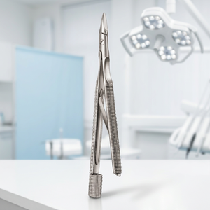 NABSONS ENTERPRISES Forceps chirurgicaux dentaires style Castroviejo, diamètre 8 mm, longueur 13 cm, manuel, certifié CE, Classe I ISO13485 - Product Image 6