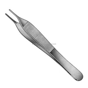 คีมจับเนื้อเยื่อคุณภาพสูง A-1 VERITAS Debakey-Adson Atrauma ขนาด 12.5 ซม. ผลิตจากเหล็กกล้าไร้สนิม สำหรับเครื่องมือหัวใจและหลอดเลือด |   ที่จับเข็ม - Product Image 2