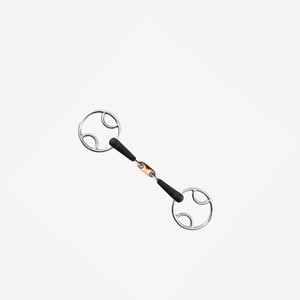 Bocado de Anillas de Acero Negro de Alta Calidad para Caballos, 5 Pulgadas, para Entrenamiento Ecuestre, Bocado de Montar a Caballo con Anillas de Acero Inoxidable - Product Image 4