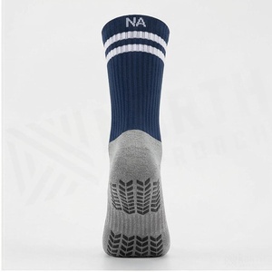 Crew <b>Socks</b> Navy Blue Striped Breathable <b>Running</b> <b>Socks</b> for Adults Summer Season - Product Image 2