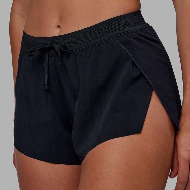OEM Custom Logo Lightweight Women Quick Dry Running Shorts Woven Shorts with Built-in Underwear