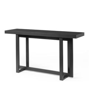 Modern Long Black <b>Console</b> <b>Table</b> Wood Entryway <b>Sofa</b> <b>Table</b> for Hallway Living Room Foyer or Bedroom - Product Image 4
