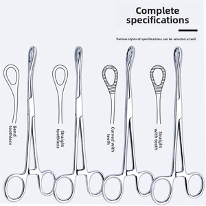 Pinzas Babcock para tejido, pinzas de agarre intestinal atraumáticas, instrumento quirúrgico de acero inoxidable, CE OEM - Product Image 4