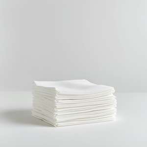 Serviettes en papier imprimées jetables biodégradables 3 plis, qualité alimentaire, boîte de mouchoirs - Product Image 4