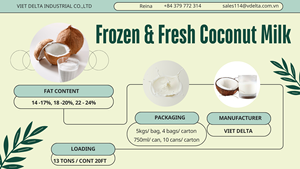 ผงกะทิเวียดนาม คุณภาพส่งออก จำหน่ายจำนวนมาก - Product Image 2