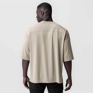 Camiseta Deportiva de Alta Calidad, 300 g/m², Cuello Grueso, Talla Grande, Ecológica, Transpirable, con Bordado Personalizado para Hombre - Product Image 3